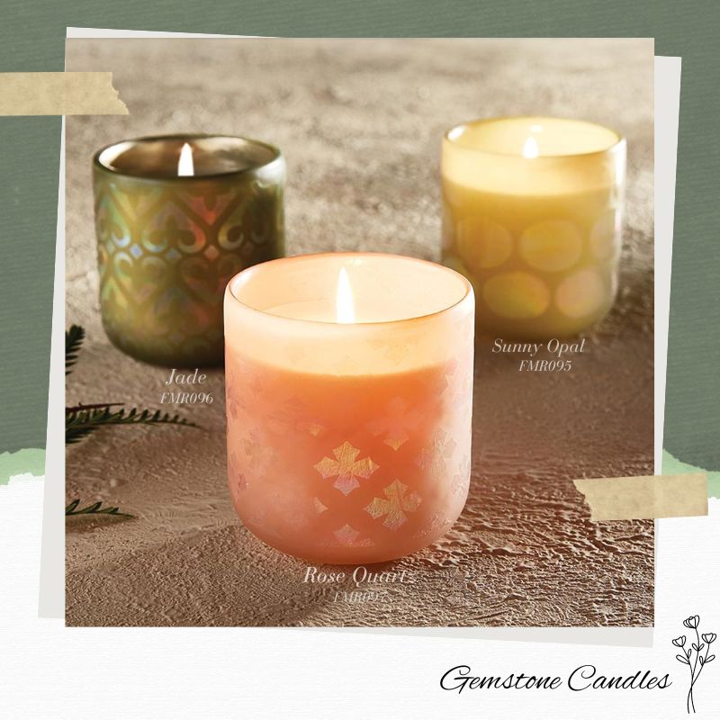 Gemstone Candles